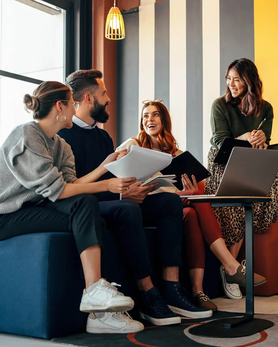 Business Team in Office Meeting